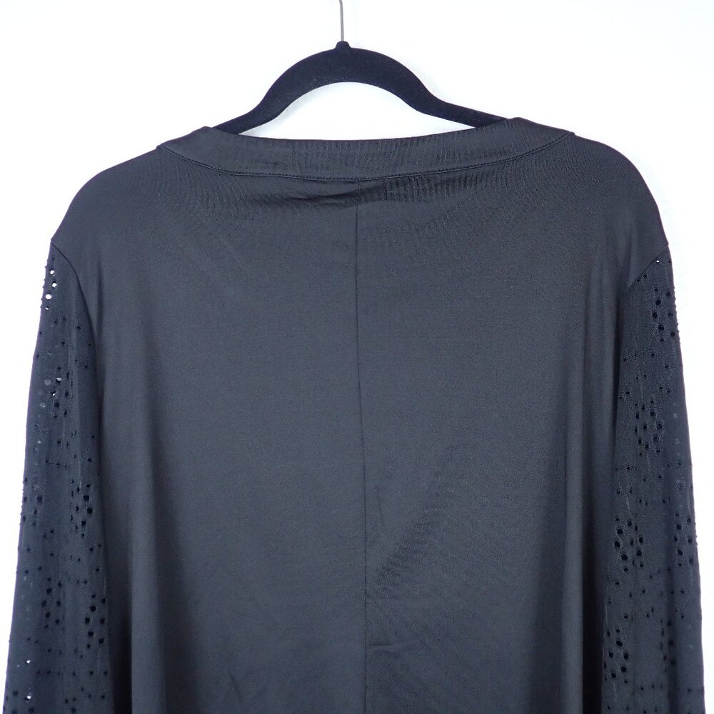 Rosegal Swim Cover Up Women's 3XL Black eyelet Brand New - Picture 9 of 10